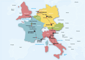 European Highlights Map